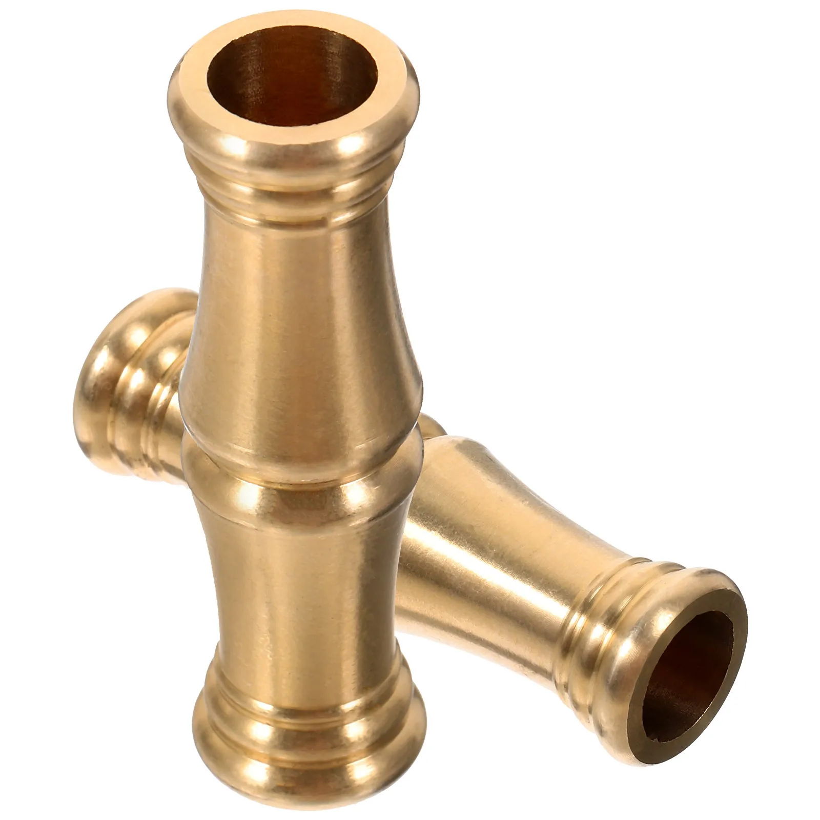 2 قطعة مصباح أرضي النحاس ربط قضيب M10 استبدال عمود المصباح إطالة قضيب الجذع المعدني لإصلاح تركيبات الإضاءة #4