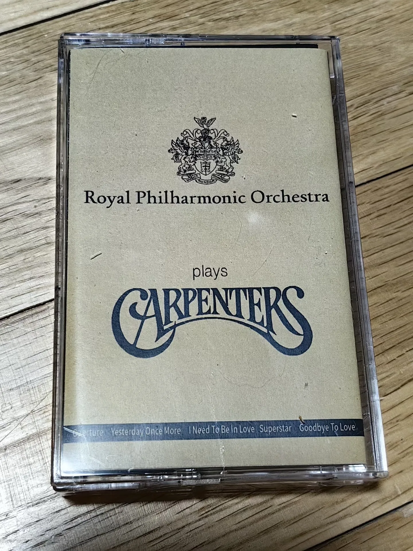 

Pop Carpenters Music Tape With The Royal Philharmonic Orchestra Album Cassettes Cosplay Walkman Car Recorder Soundtracks Box
