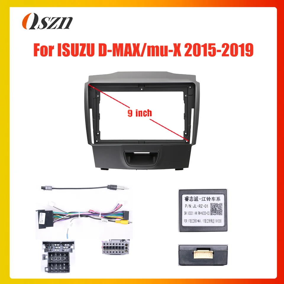 9 Inch For Isuzu D-max MU-X 2015-2019 Car Radio Head Unit Android
