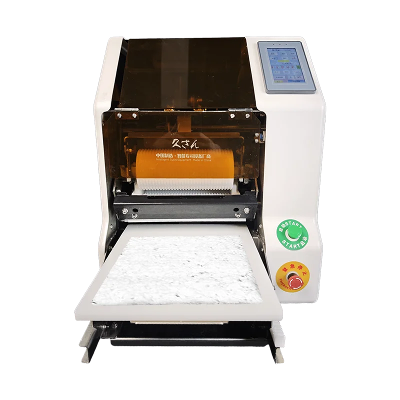 Macchina per l'imballaggio e la posa della pressa automatica per noodle di riso e sushi da tavolo commerciale