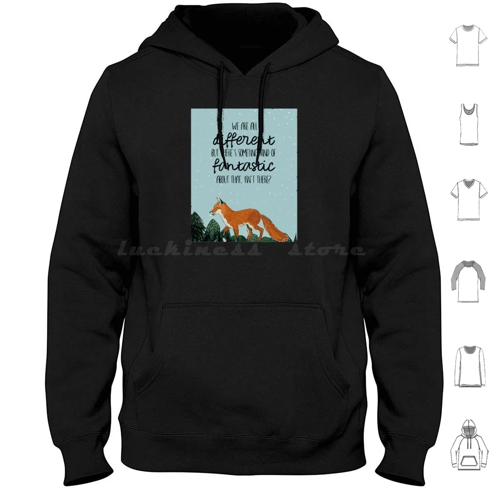 Fantastic Mr Fox Hoodie Cotton Long Sleeve Fantastic Mr Fox Wes Anderson Fox Mr Fox Movie Fantastic Film Moonrise Kingdom