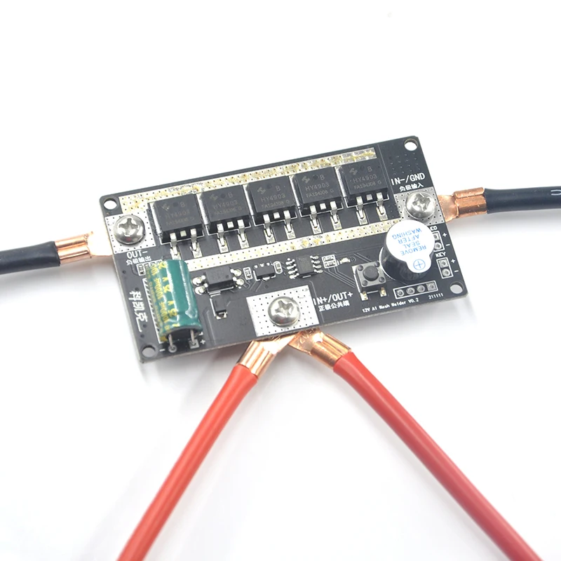 휴대용 DIY 납산 배터리 스폿 용접기 키트, PCB 제어 보드, 18650 배터리 스폿 용접 모듈, 10 MOSFET, 12V