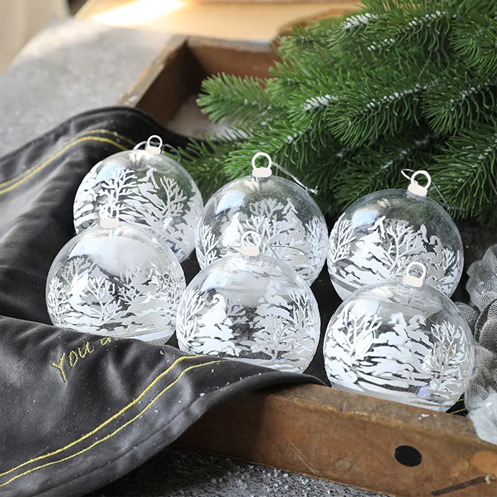 

100pcs Foam Ball Cap Covers 5 6x1 5cm Plastic DIY Pendant Christmas Decorative Ball Parts naments Jewelry Supplies