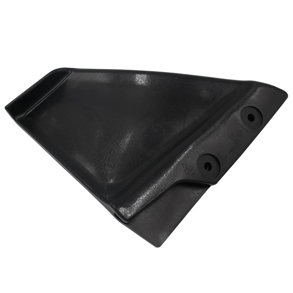 Pequeno estabilizador de hidrofólio preto, barbatana dupla, asas de plástico abs, peças de barco, asa de barbatana para placa de onda de iate de 4-50 hp