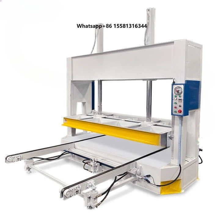 ZICAR Woodworking Hydraulic Laminating Cold Press Plywood Veneer Mdf Cold Press 50 Ton Door Cold Press Machine