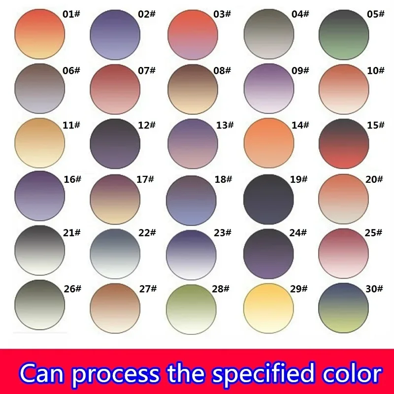 Mcyfc-グラデーションカラーレンズ,光学レンズ,処方箋付きサングラス,近視用サングラス,無料処理,1.56, 1.61