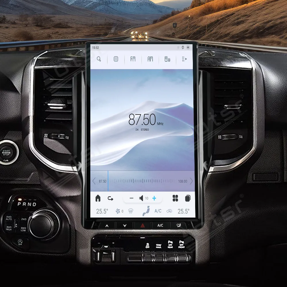 

14.4“ Automotive Multimedia Stereo Android 13 AUTO Android Carplay For Dodge Ram 2013 2014- 2024 GPS Navi Car Radio Head Unit