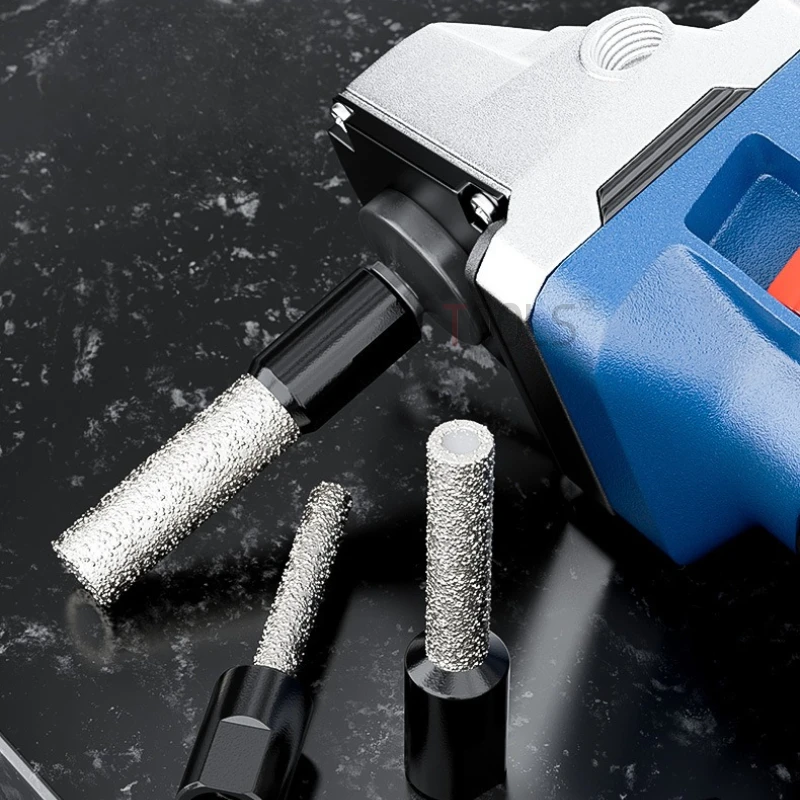 

Angle Grinder with Full Sand Dry Hole Opener Multi Specification Drilling Bit Set Marble Drilling and Trimming DIY Tools 1 Piece