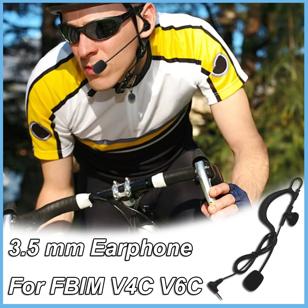 

Universal 3.5mm Plug-In Headset - Compatible with FBIM V6/V6C/V4/V4C Intercom and Referee Intercom Headsets For Riding
