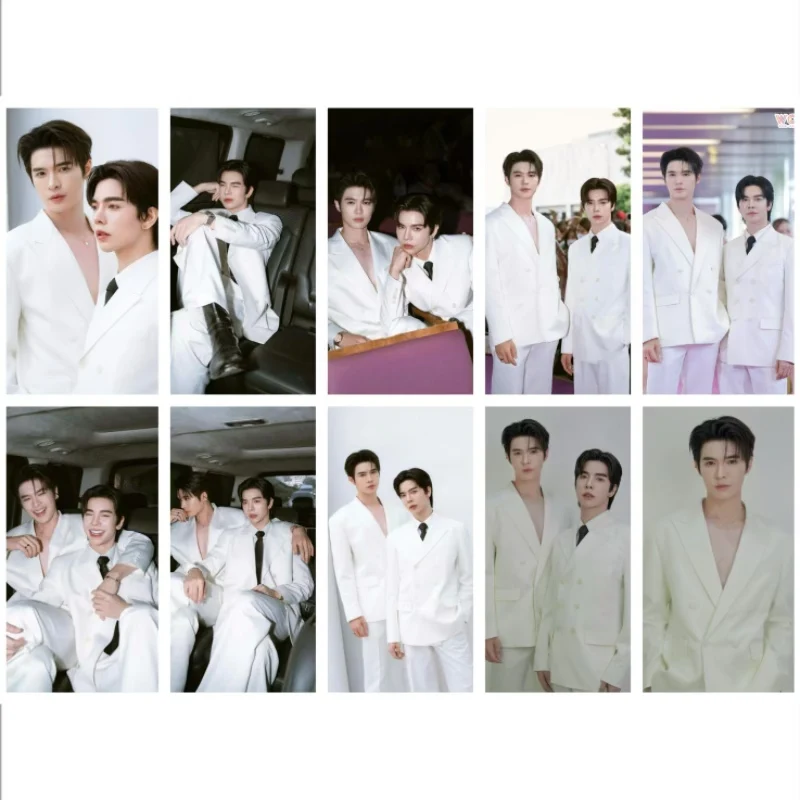 10 pc/set billybabe hd cartaz cartão adesivos tv tailandesa intercambiável o sinal drama fedoras foto ônibus refeição telefone notebook diy adesivo