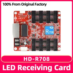 HD-R708 Receiving Card Video Wall Controller Suit Outdoor Indoor LED Display Screen RGB HBU75 Full Color Module Luminous Signs