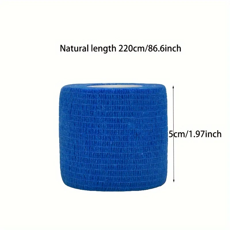 5pcs Pet Self Adhesive Bandage Vet Wraps for Cat Dog Rabbit Small Animals and Humans Cute First Aid Wounds Ankles Joint Sprain