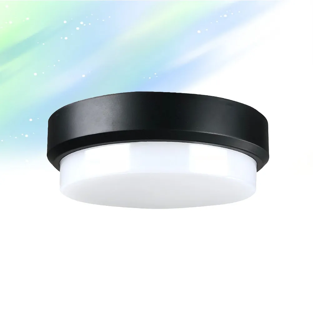 

Уличный светодиодный потолочный светильник, водонепроницаемый настенный светильник, черный/белый, 100-265В, 20Вт, 6500К, для использования внутри и снаружи помещений, для коридоров, энергосберегающий