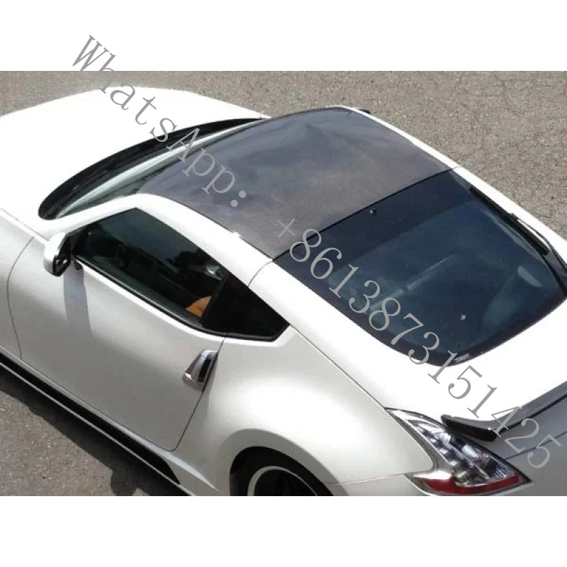 

Suitable Z34 370Z Dry Carbon Fiber Roof Cover Non-Destructive OEM