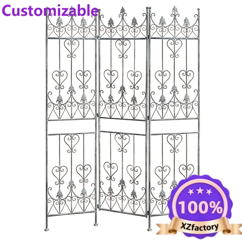 Factory Direct 2026 Iron climbing vine frame Rose climbing flower frame climbing garden plant gardening balcony courtyard decora