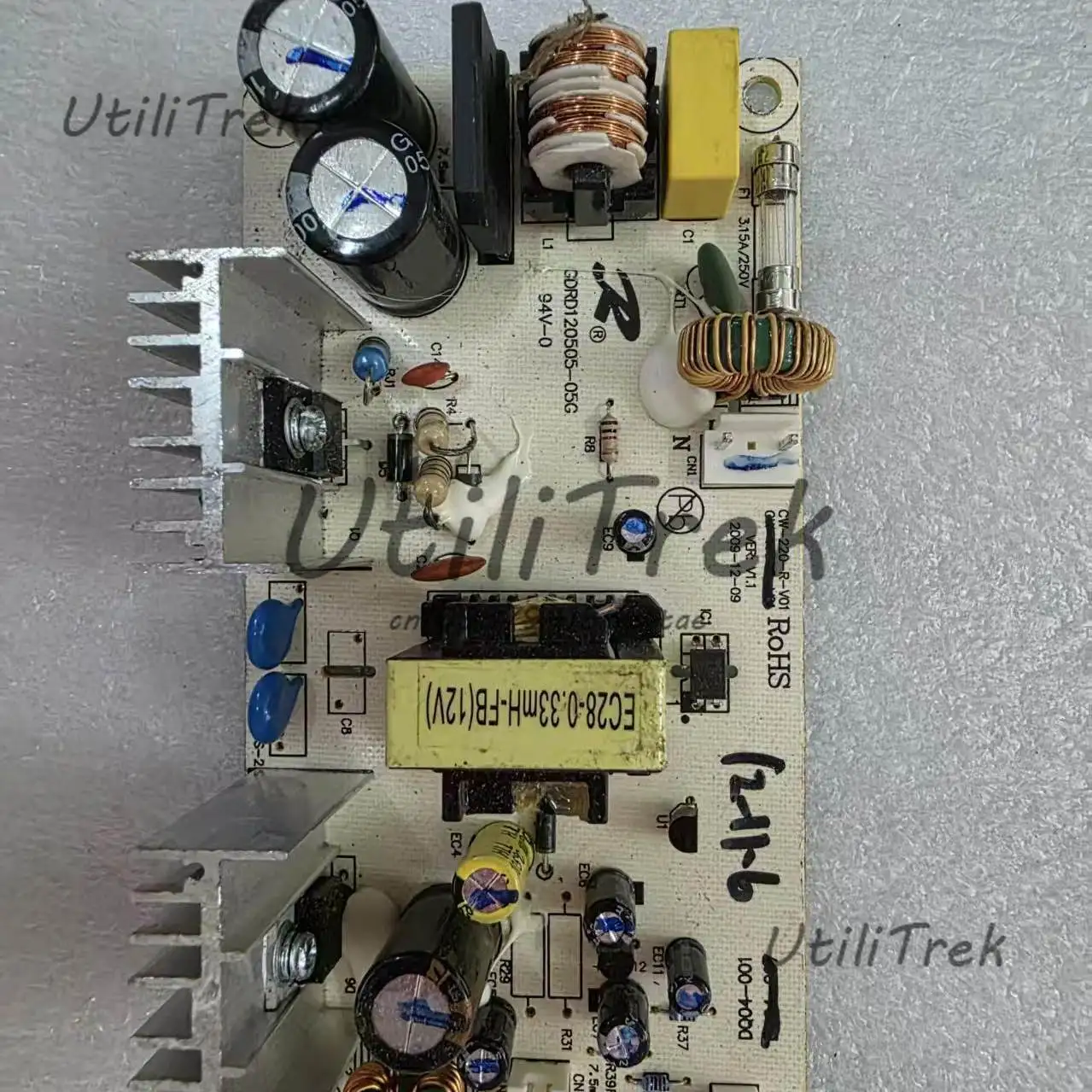 dq04-001-j-220v-ワインキャビネット回路基板-dq04-001-d-220v-電源基板回路コントローラ