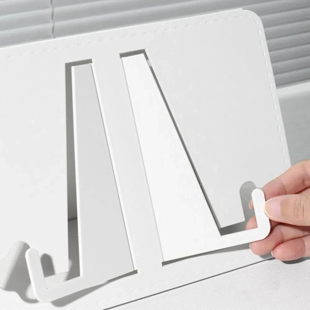 Simple Portable Reading Rack Fold Music Score Book Stand Recipe Desk Book Shelf for Readers