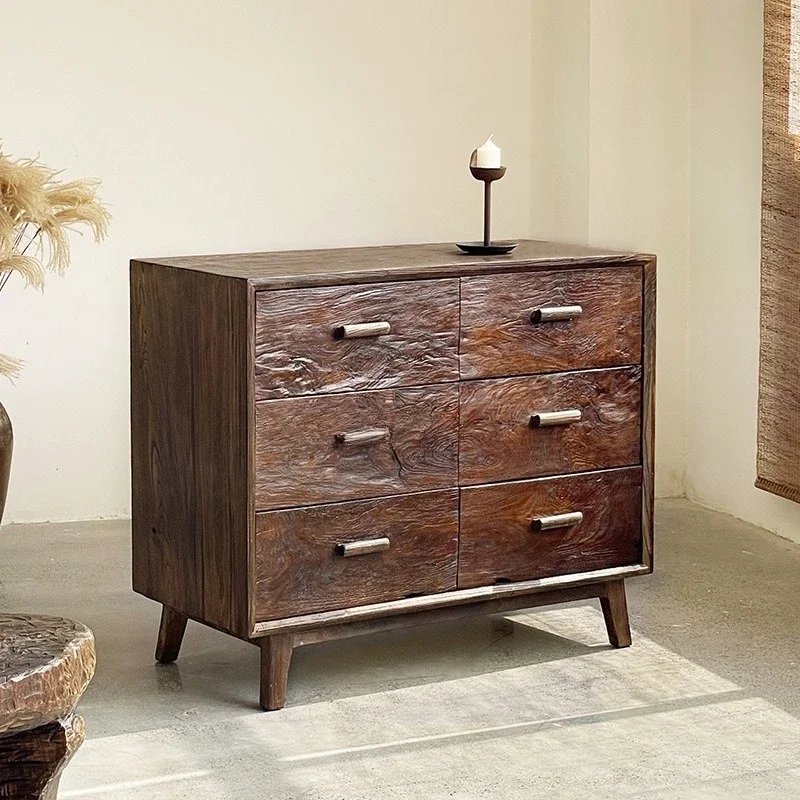 

Dining side cabinet Side cabinet Medieval low Homestay Household storage