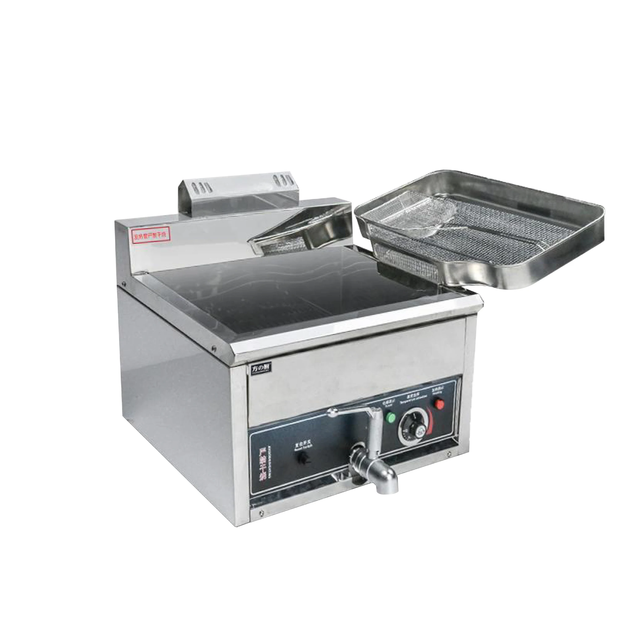 Commercial Desktop Chicken Donut Fryer Machine Electric Deep Oil Fryer With Temperature Control