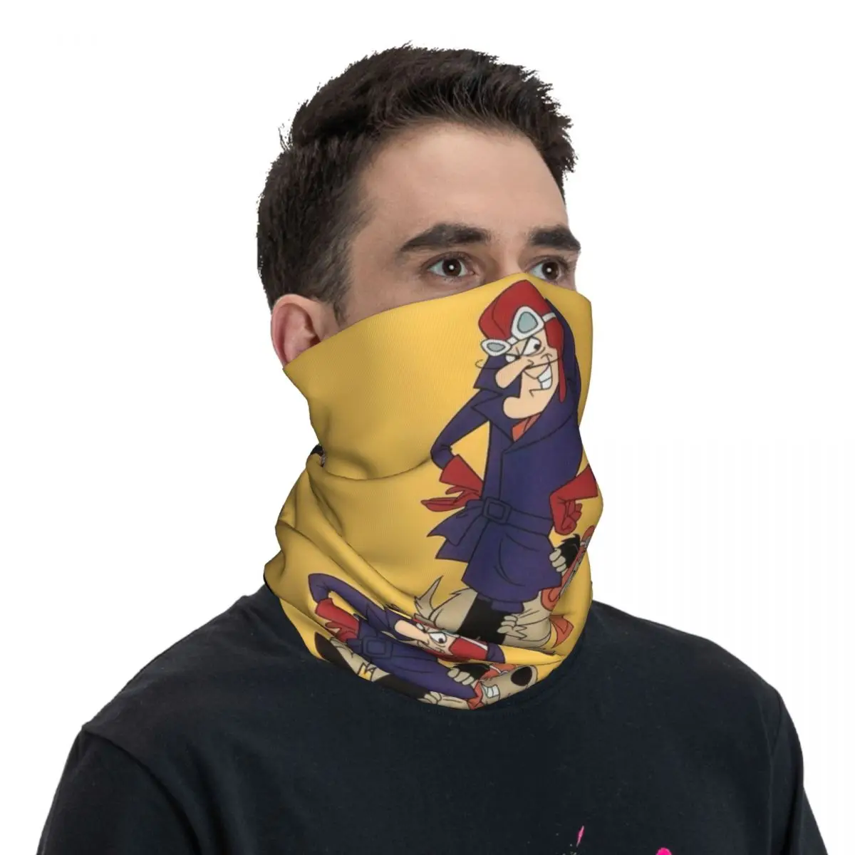 Demanding Scarf Neckerchief Neck Face Mask Polyester