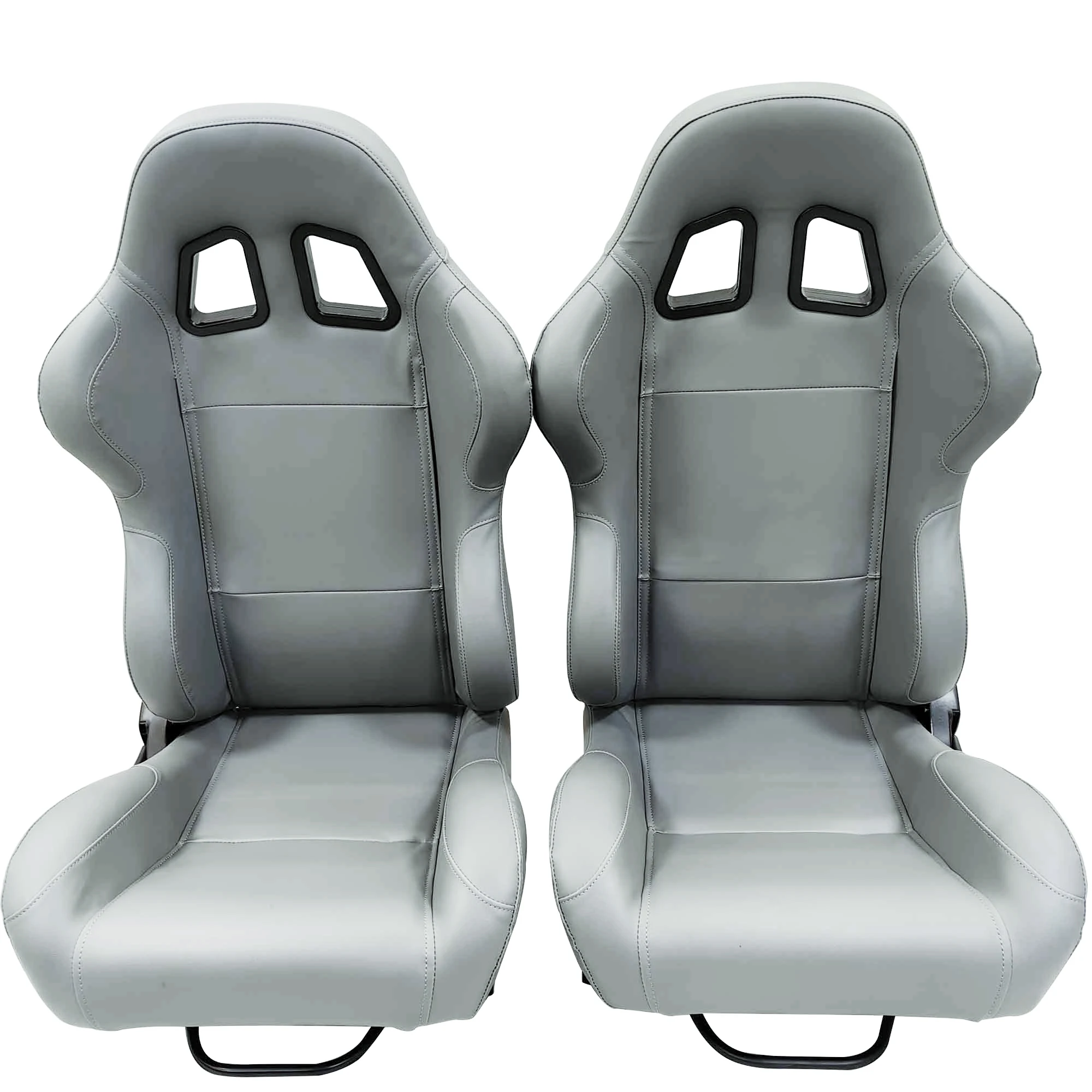 JBR1001 Wholesale Gray PVC Racing Seat For Sim Universal Car Seat