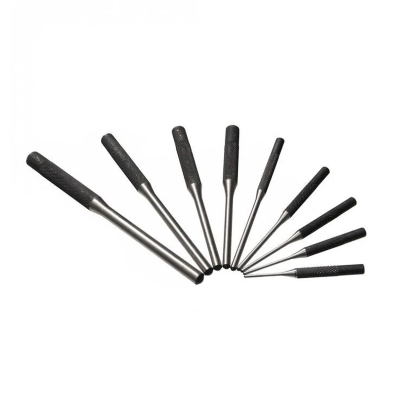 Roll Pin Punch Set Quality Steel Made Sizes 1/16- 5/16" for Automotive Watch Drop Shipping