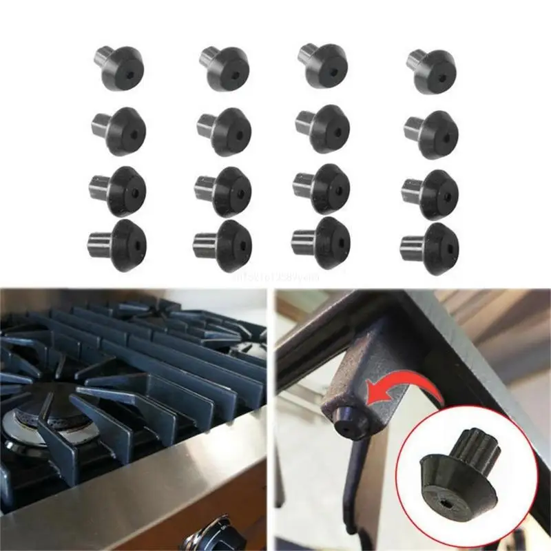 48 Pieces Stove Rubber Feet Non Slip Pads Countertop Supports Rubber Feet Set