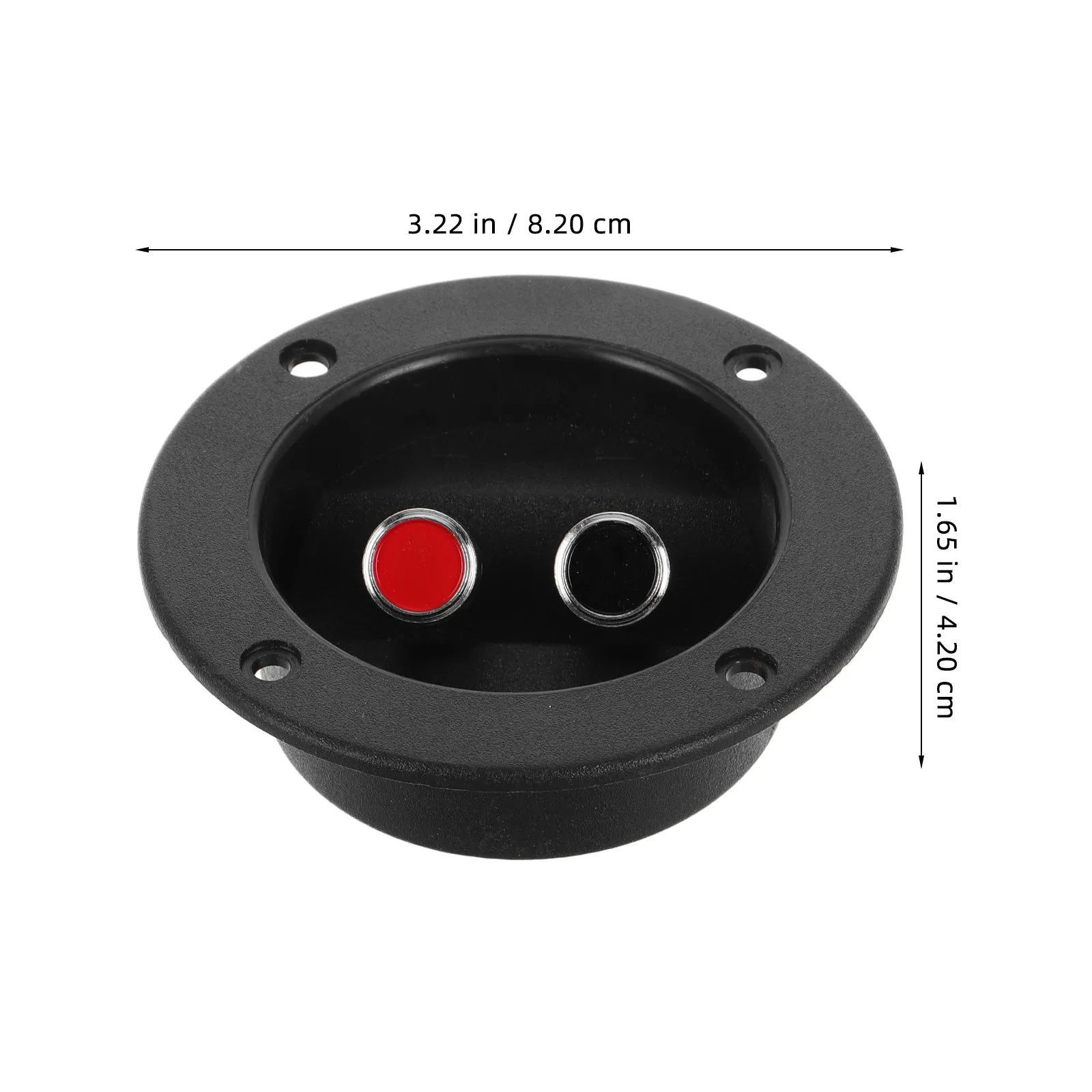 Speaker Box Terminal Cup Double Binding Post Car Audio Low Bass Connector Kit for Versatile Reliable Speaker Terminals