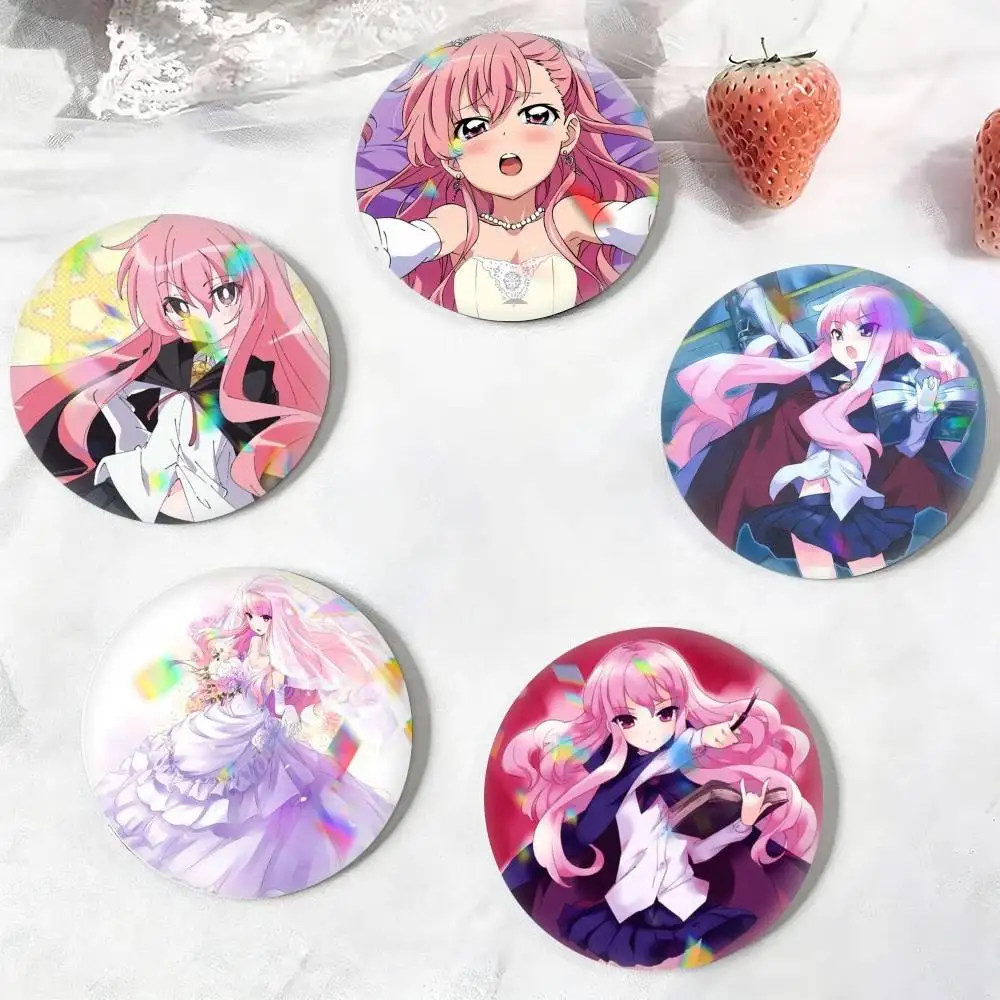 Z-Zero no Tsukaima Cute girl L-Louise  25 32 44 58 75mm Badges Personalized Round Brooches Pins Accessory Gift