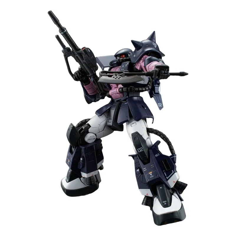 بانداي الأصلي RG ويب النسخة الحصرية MS-06R-1A الأسود ثلاثي النجوم مخصص عالية التنقل Zaku II أنيمي عمل الشكل الجمعية