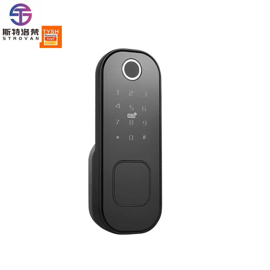 STLF 스마트라이프 투야 제공 스마트 디지털 지문 도어락 알루미늄 합금 목재문용 일상생활의 편리함