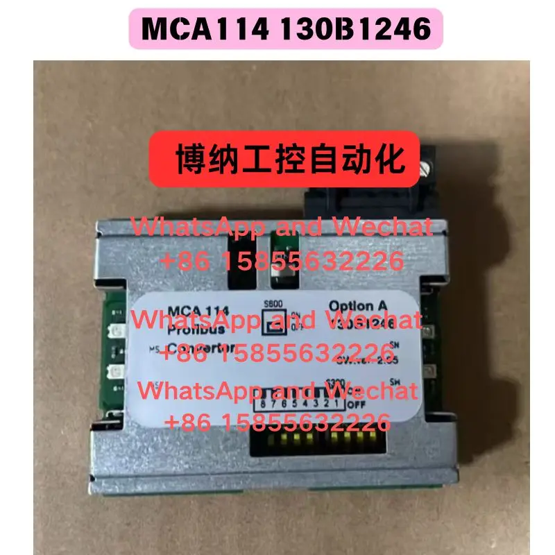 Tarjeta AU MCA114 130B1246 VLT5000rpm usada, prueba funcional OK, envío rápido