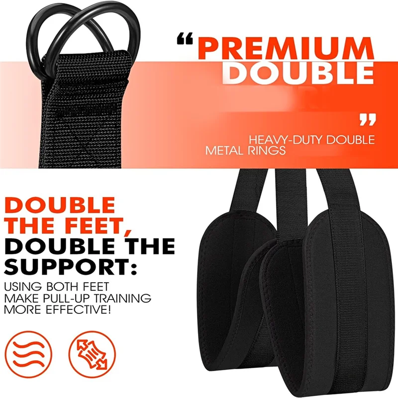 

Pull Up Assistance Bands Set Resistance Strap Elastic Hanging Rope Pull Bar Fitness Auxiliary Pull Latex Workout Band-ABJQ