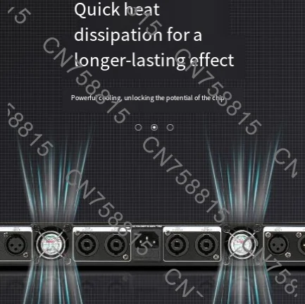 Professional digital power amplifier pure rear stage two-channel household stage fever high power amplifier, X2-2000  X4-2000