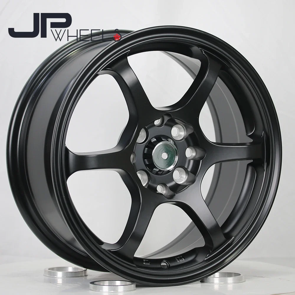 JPwheels Factory Customized 4x100 8x114.3 Casting Wheels TE37 15 Inch Car Rims Passenger Car Wheels #M3769