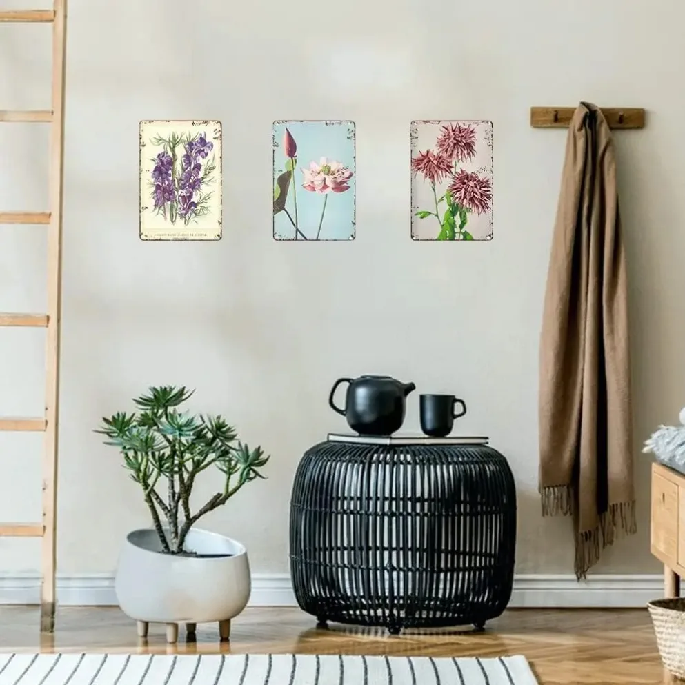 علامة قصدير فقط لوقوف الساحرات في مكنسة الساحرات، لافتة معدنية عتيقة للهالوين مطبوعة لتزيين الغرفة الجمالية لغرفة النوم المنزلية