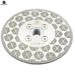 BRSCHNITT 1pc 105/115/125mm Diamond Saw Cutting Grinding Saw Blades Cutting Disc Stone Marble Granite Diamond Disc