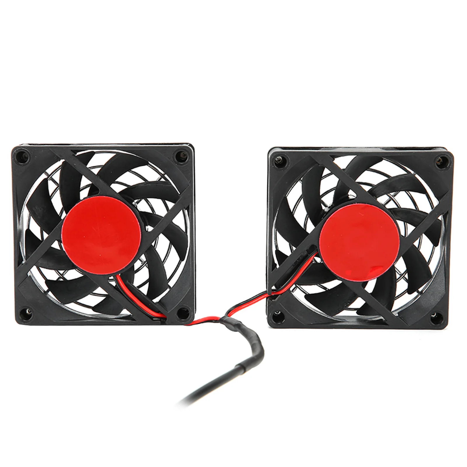 5V USB Power Cooling Fan for ASUS RT‑AC68U AC86U EX6200 Tengda AC15 Router ABS Dual Fan Router Cooler Heat Dissipation Tool
