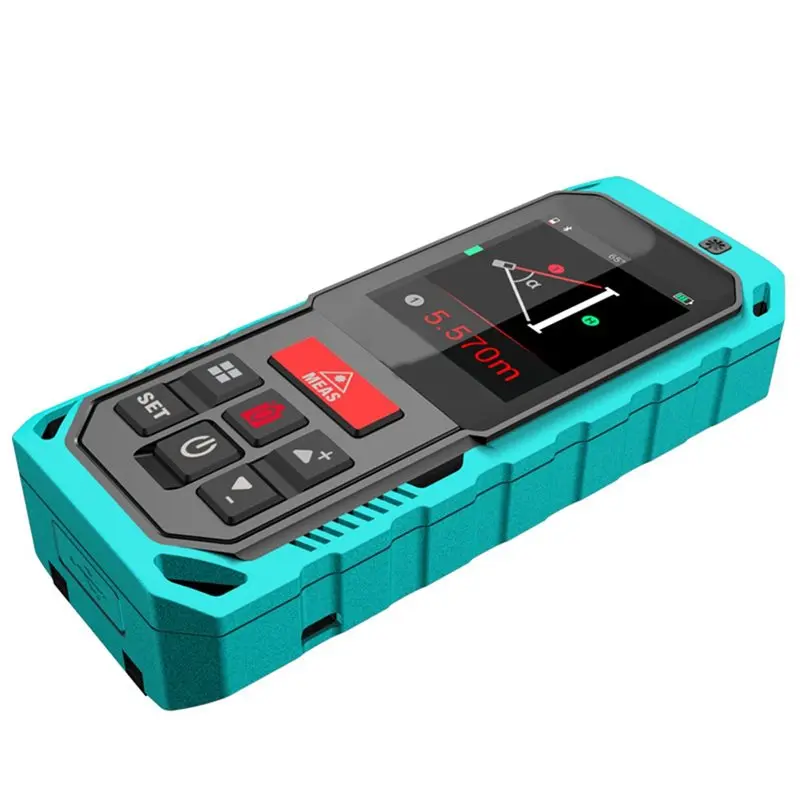 RABIT AS59Camera Laser Distance Meter For Any Two Point Measurement Tool 60M Professional Outdoor Bluetooth Rangefinder