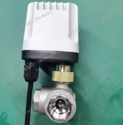 1 inch three-way IP65 waterproof stainless steel 304 OEM electric ball valve 220V/12V/24V 2-wire