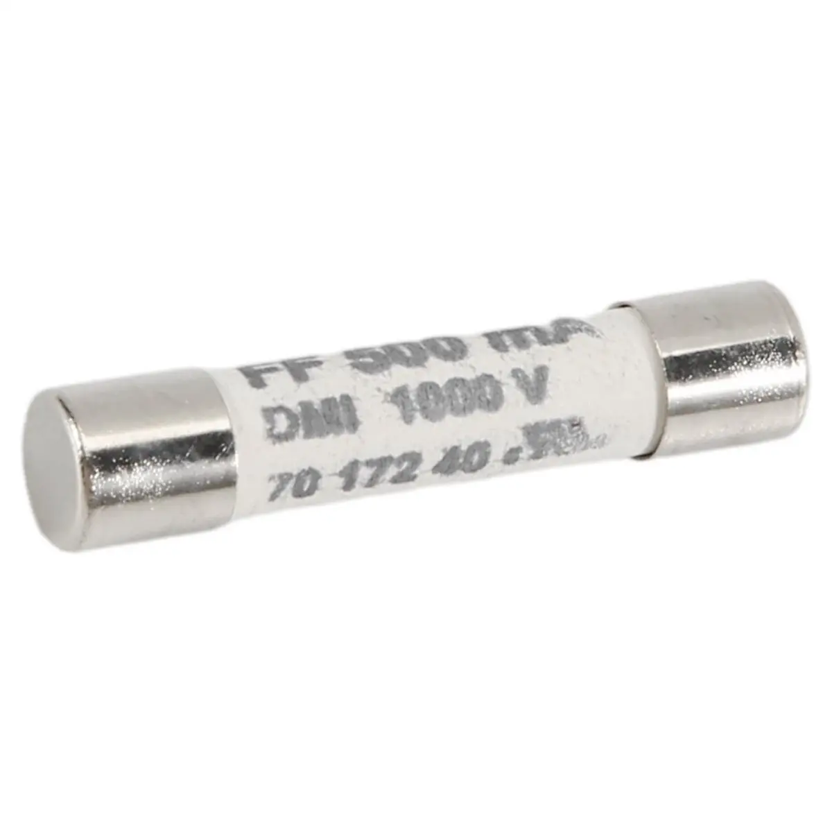DT60 1000V 500mA 6.3 x 32mm White Ceramic Fuse for Multimeter