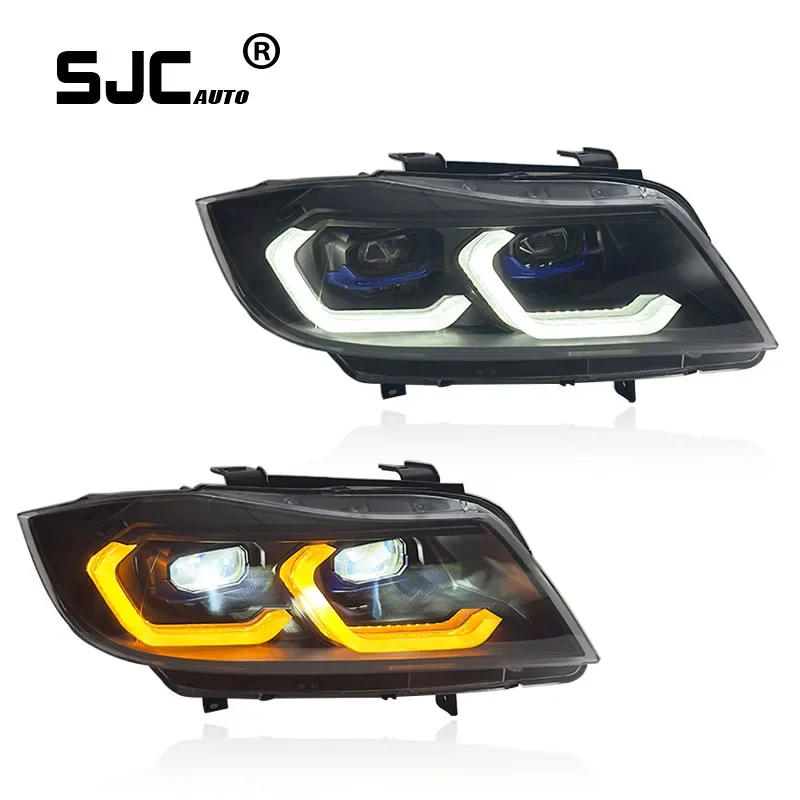 

SJC Automotive Parts Headlamp Upgrade Headlamp LED Lens Headlamp Suitable for BMW E90 2005-2012 3 series turn signal lamps