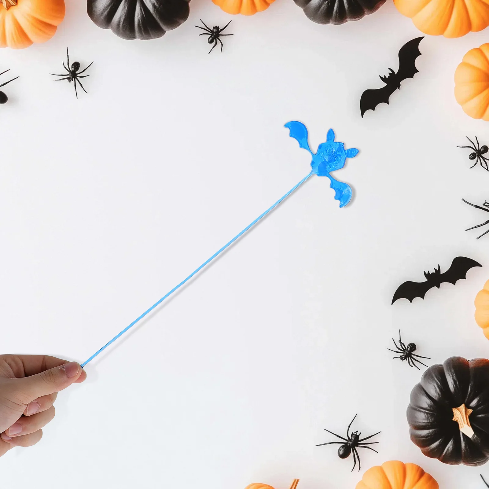 

60Pcs Sticky Bats Stretchy Elastic Halloween Decoration Party Favors Prank Props Bulk Set Halloween Bat Decorative Bats