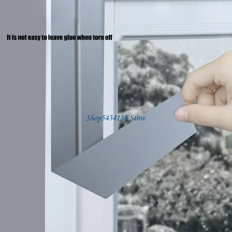 H7ED Thickened Not Draft Foams Tape Energy Efficient Designs Auto Weatherstrip Seal For Window Door Leakage Prevention