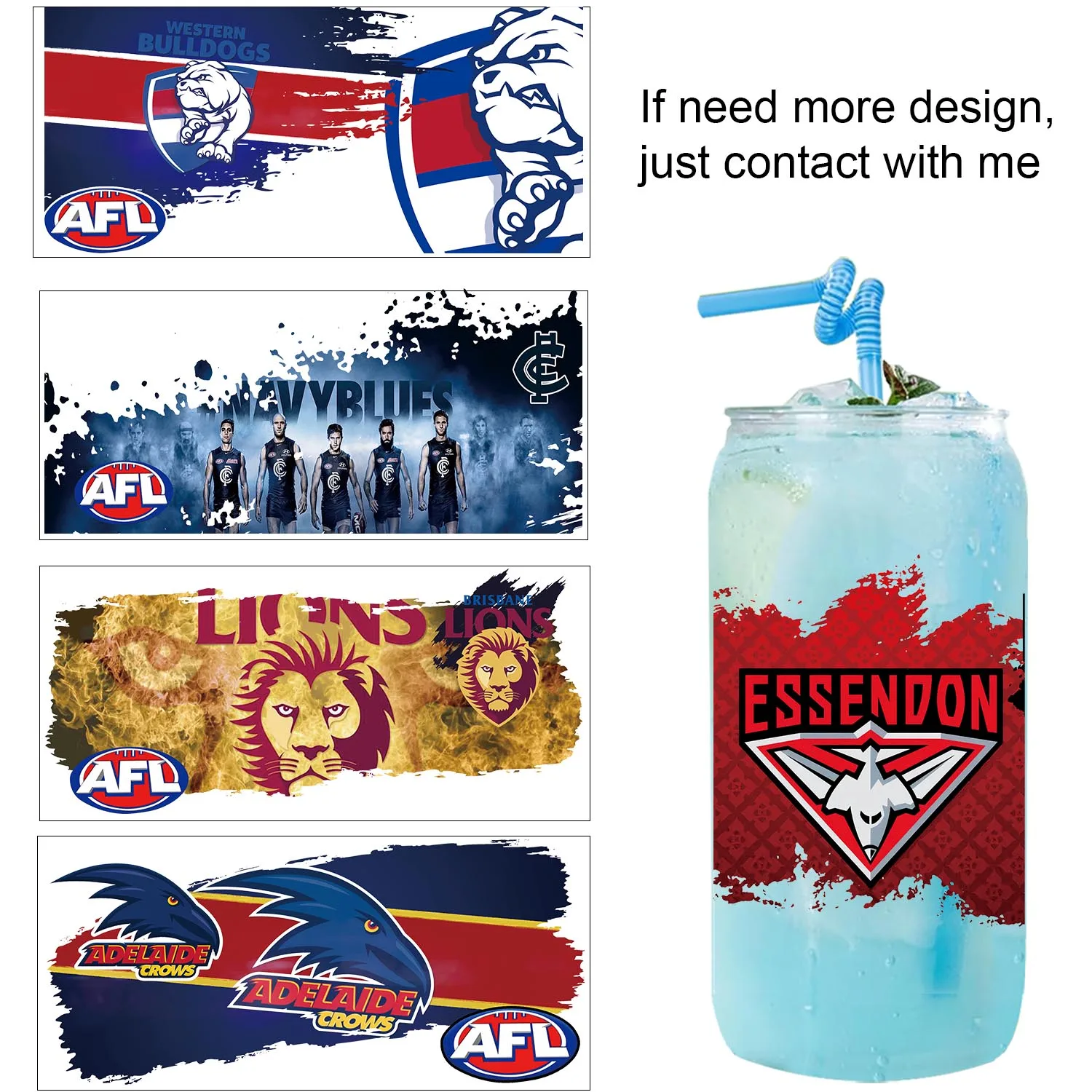 

Australia rugby team mascot easy peel waterproof Party DIY Decals 3D transfers uvdtf tumbler seal stickers 16oz uv dtf cup wraps