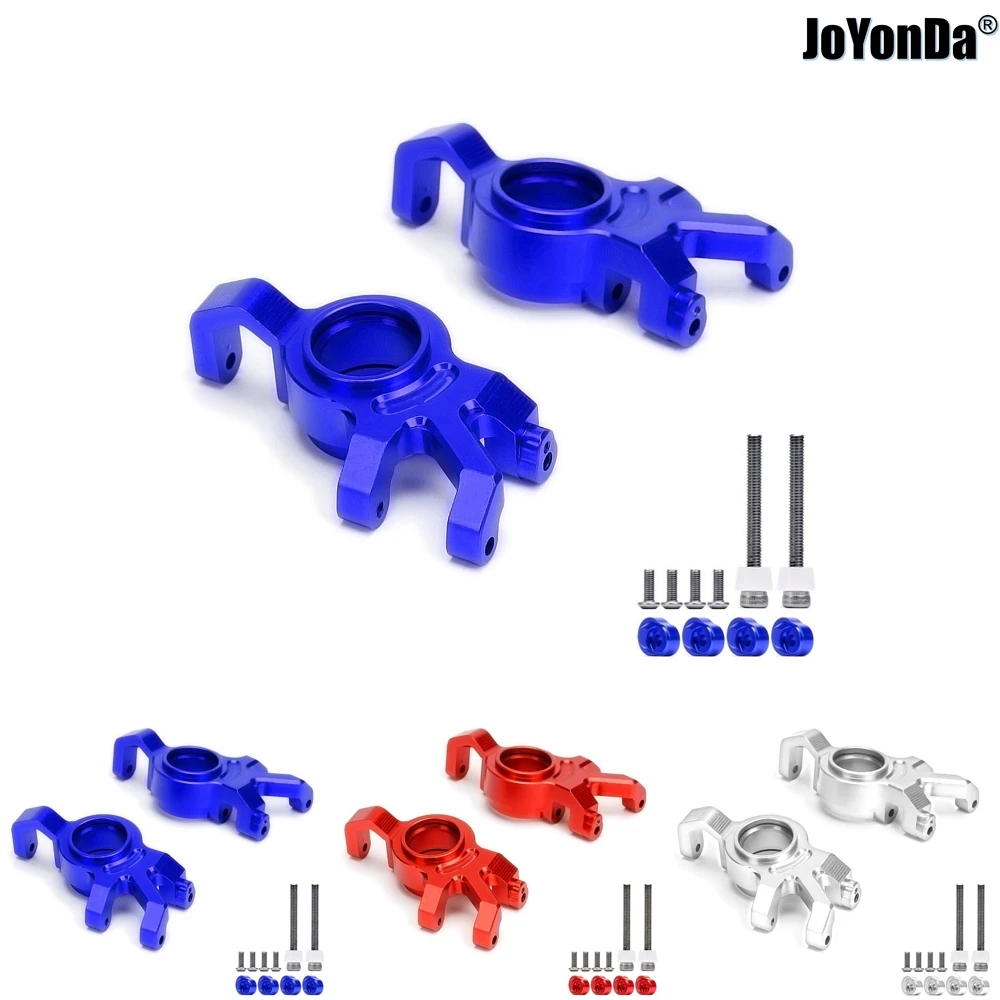 

#7737 Aluminum Front Steering Blocks 2pcs Upgrade Parts for RC Car 1/5 Traxxas X-Maxx XMaxx 6S 77076-4 8S 77086-4