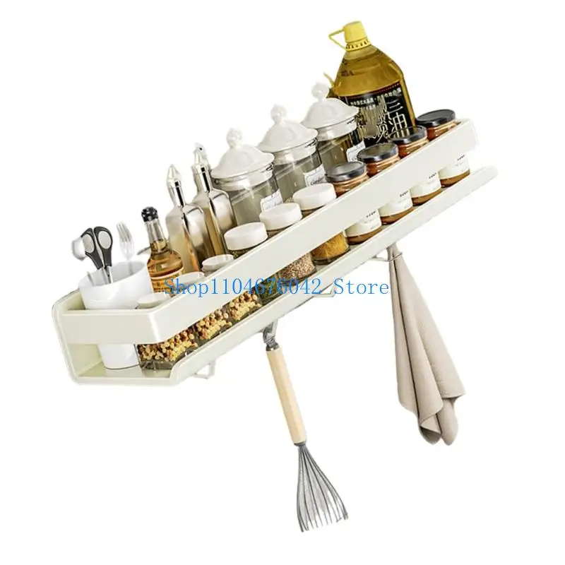 

5asd Rustproof Carbon Steel Shelf Rack Safe Rounded Corner Organizees Kitchenwares Bathroom Items Effortlessly Daily Use