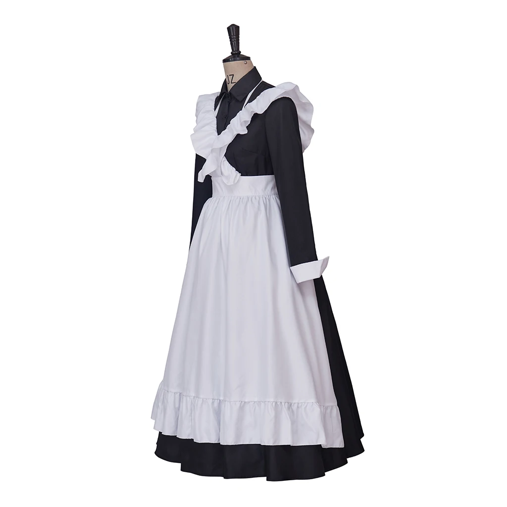 Anime Shizuku Hasei Cosplay Undead Girl·Murder Farce Costume da cameriera da donna Grembiule Halloween Cosshow Party Outfit