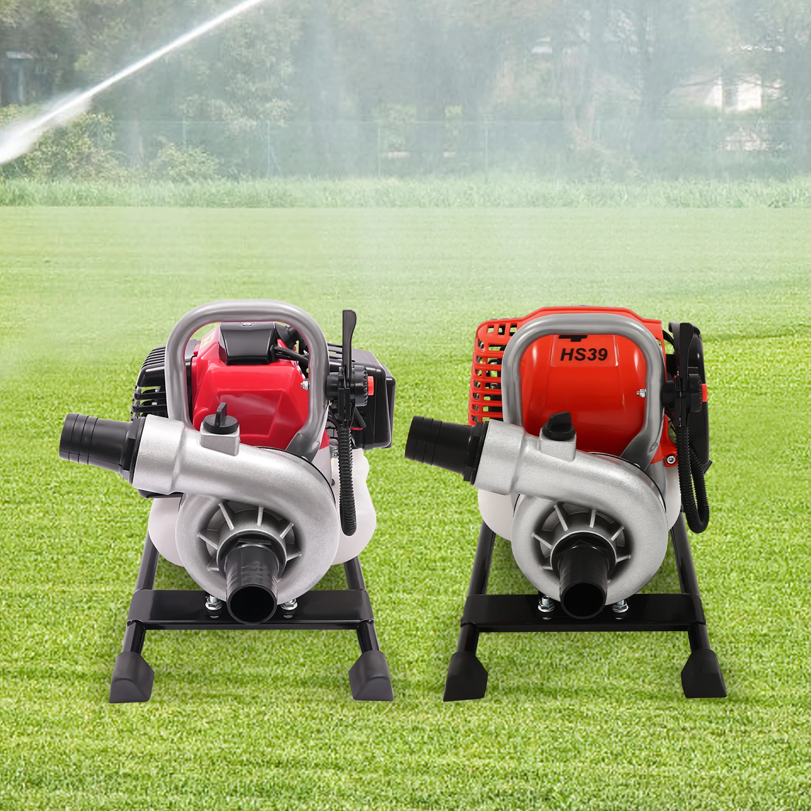 Pompe de transfert d'eau de pompe à eau de 4 temps/2 temps 1,5 pouces