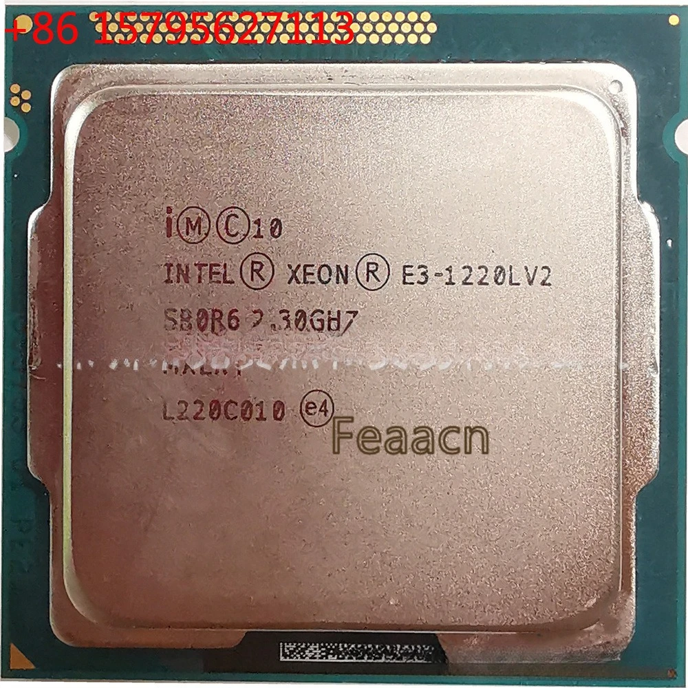 

Intel E3 1265L 2.40 ГГц LGA1155 4 ядра 8 потоков 45 Вт